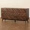 Baxton Studio Hartman Mid-Century Walnut Brown Finished Wood 6-Drawer Dresser 193-11722-ZORO - alternate 10